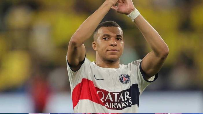 Mbappe, PSG'ye veda etti