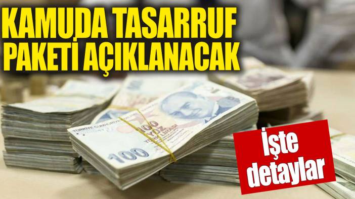 Kamuda tasarruf dönemi mi başlıyor? Mehmet Şimşek ne açıklayacak