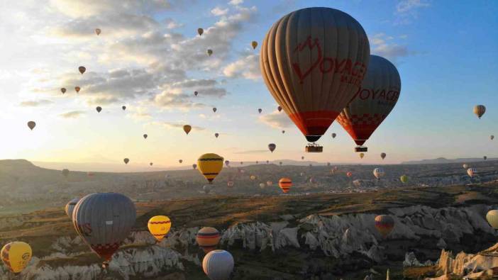 Türkiye sıcak hava balonculuğunda zirvede