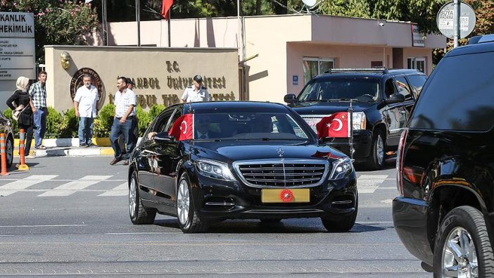 Erdoğan, İstanbul'da hasta ziyaretinde bulundu