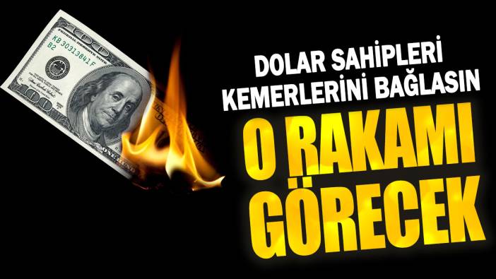 Dolar sahipleri kemerlerini bağlasın: O rakamı görecek