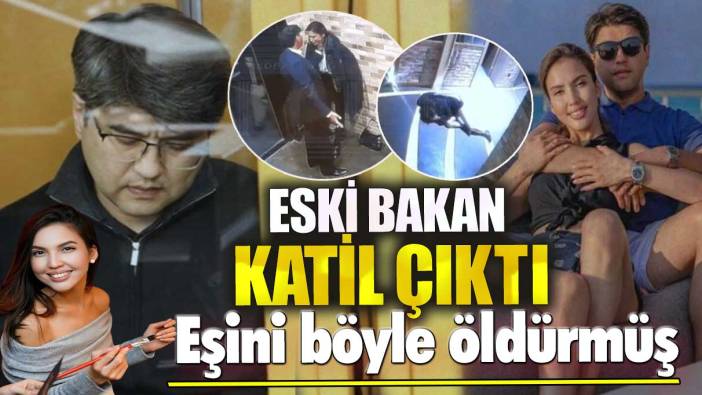 Kazakistan’ı sarsan skandal! Eski bakan eşinin katili çıktı