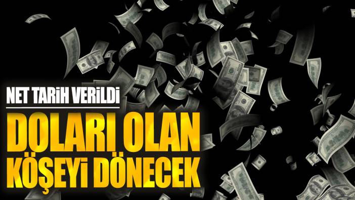 Doları olan köşeyi dönecek