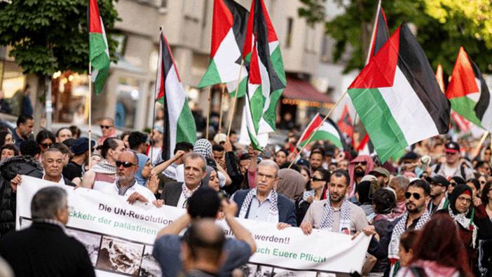 Berlin'de !Nakba Günü Yürüyüşü!