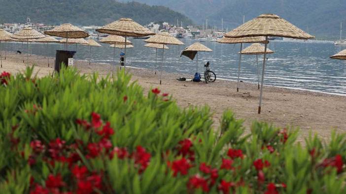 Marmaris’te halk plajları yaza hazırlanıyor