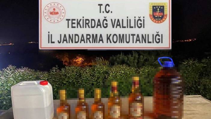 Tekirdağ’da kaçakçılık operasyonu: Çok sayıda silah içki ve uyuşturucu ele geçirildi