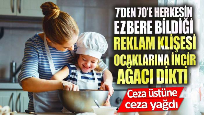 7’den 70’e herkesin ezbere bildiği reklam klişesi ocaklarına incir ağacı dikti