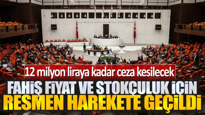 Fahiş fiyat ve stokçuluk için resmen harekete geçildi: 12 milyon liraya kadar ceza kesilecek