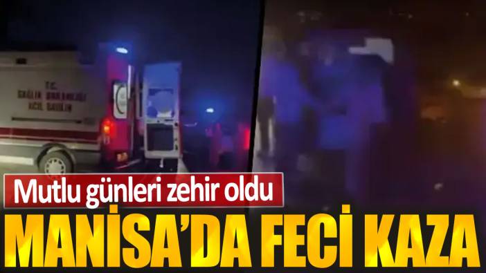 Mersin'de feci kaza! Minibüs tankerle çarpıştı