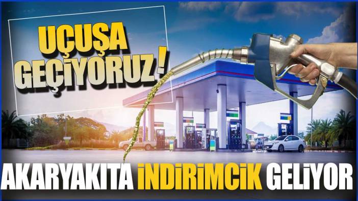 Uçuşa geçiyoruz! Akaryakıta indirimcik geliyor