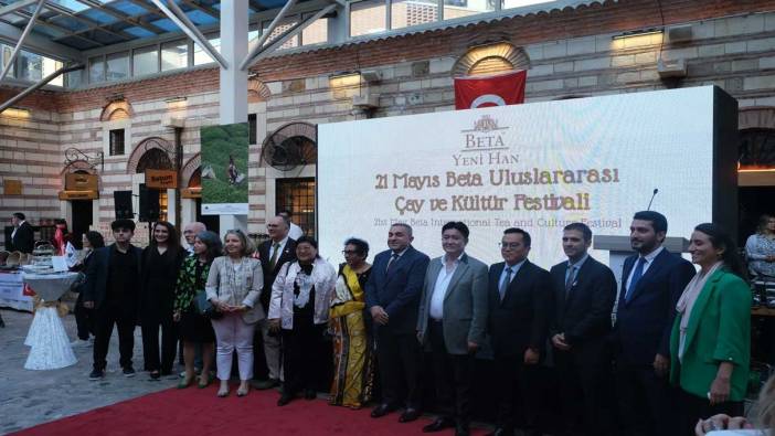 Beta Han'da uluslararası çay festivali: 39 farklı tat sevenleriyle buluştu