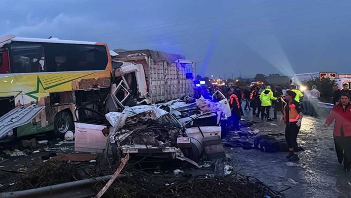 Mersin'deki zincirleme trafik kazasında ölü sayısı yükseldi