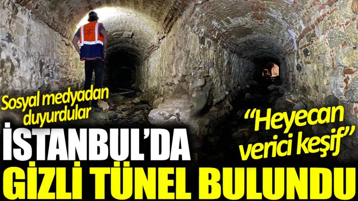 İBB'den dikkat çeken açıklama: İstanbul'un altında yeni tüneller keşfedildi