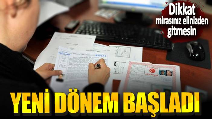 Bunu yapanların mirası elden gidebilir! Miras paylaşımında yeni dönem