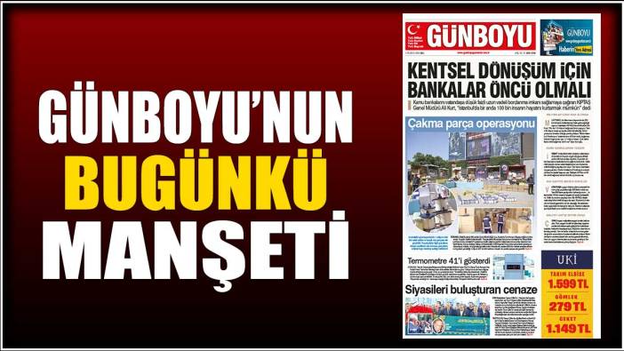 Kentsel dönüşüm için bankalar öncü olmalı