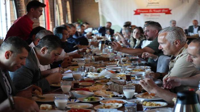 Dünya Kahvaltı Günü'nde Samsun rüzgarı