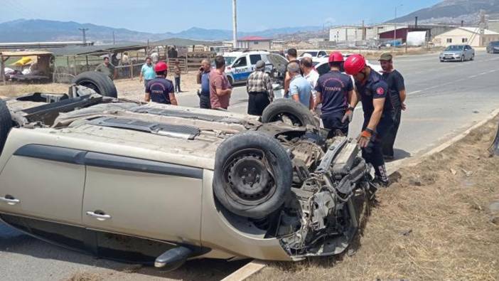 Kahramanmaraş’ta trafik kazası! Bir kişi yaralandı