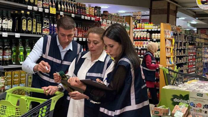 Bayram öncesi raflarda etiket ve fiyat denetimi