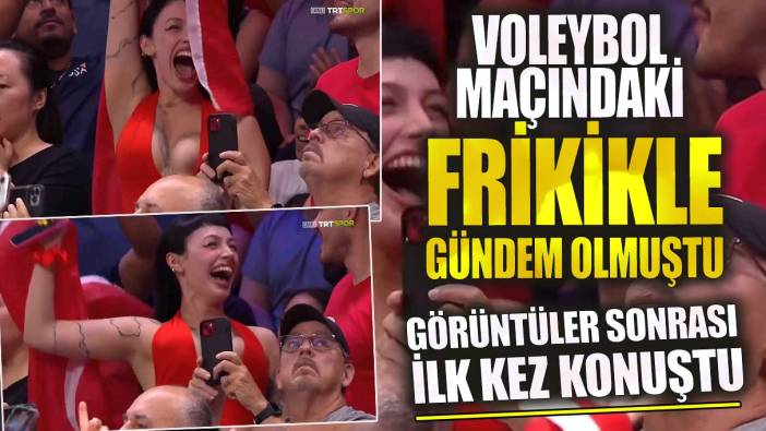 Voleybol maçındaki frikikle gündem olmuştu! Nazlıcan İrem Köroğlu ilk kez konuştu