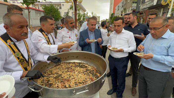 Silopi’de patenti alınan 'Cudi Pilav'ının festivali yapıldı