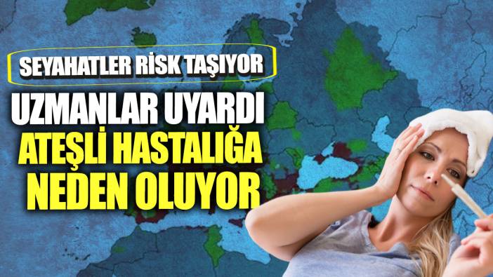 Seyahatler risk taşıyor! Uzmanlar uyardı ateşli hastalığa neden oluyor