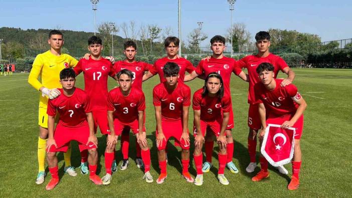 U16 Milli Takım İsviçre’yi 4-3 mağlup etti