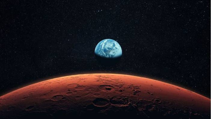 Mars'ta 60 olimpik yüzme havuzu büyüklüğünde donmuş su bulundu