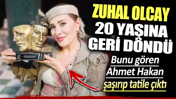 Zuhal Olcay 20 yaşına geri döndü: Bunu gören Ahmet Hakan şaşırıp tatile çıktı