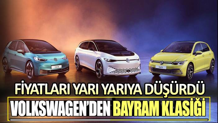 Volkswagen'den bayram klasiği. Polo fiyatı artık sudan ucuz