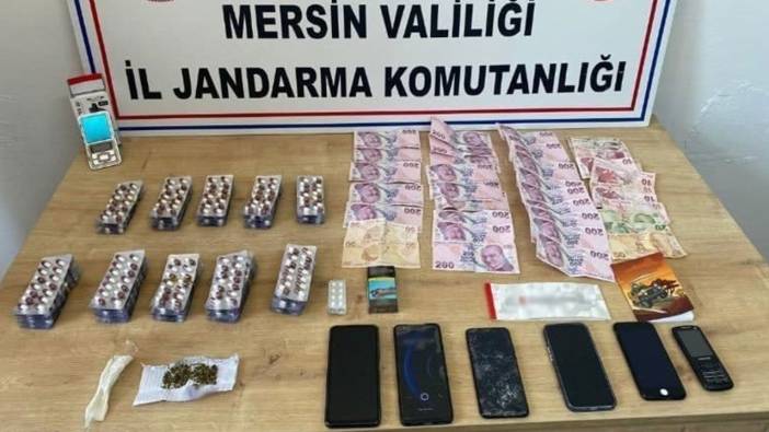 Mersin'de uyuşturucu operasyonu: 4 tutuklama