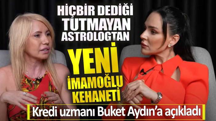 Hiçbir dediği tutmayan astrologtan yeni İmamoğlu kehaneti