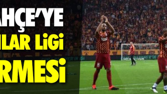 Galatasaray'dan Fenerbahçe'ye Şampiyonlar Ligi göndermesi