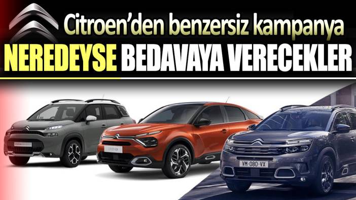 Citroen Ami'den benzersiz kampanya. Neredeyse bedavaya verecekler