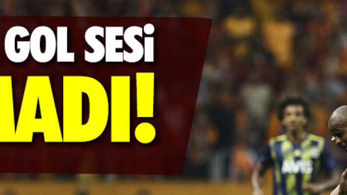 Derbide gol sesi çıkmadı!