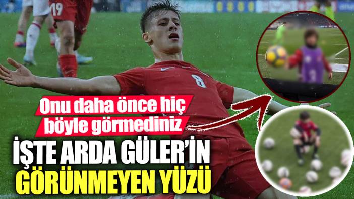 İşte Arda Güler’in görünmeyen yüzü. Onu daha önce hiç böyle görmediniz