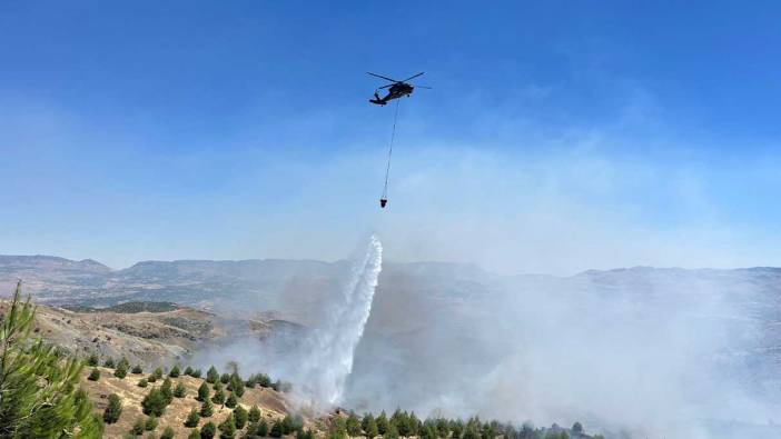 Adıyaman’da orman yangını