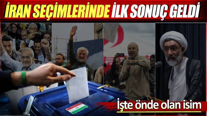 İran seçimlerinde ilk sonuç geldi. İşte önde olan isim