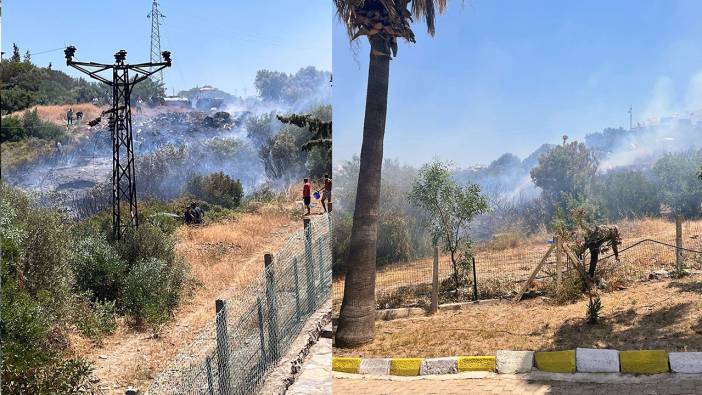 Bodrum Adabük’ünde trafo patladı. Yürekler ağza geldi