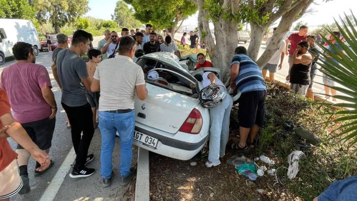 Kumluca'da korkunç kaza. 3 kişi hayatını kaybetti