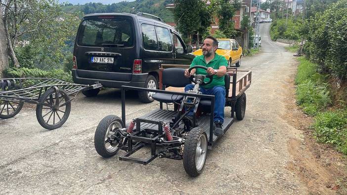 Bu araca binen yaşadı. Hem rahat hem masrafsız