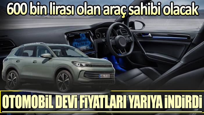 Otomobil devi Volkswagen fiyatları yarıya indirdi