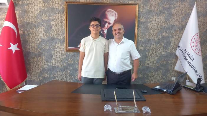 LGS Türkiye şampiyonu Aliağa'yı gururlandırdı