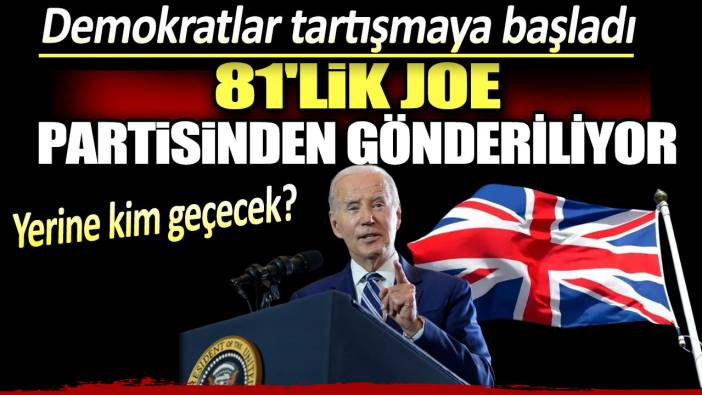 Joe Biden partisinin desteğini de kaybetti: Demokratlar çekilmesini istiyor