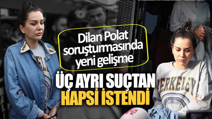 Dilan Polat soruşturmasında yeni gelişme. Üç ayrı suçtan hapsi istendi