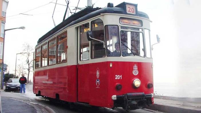 Kadıköy-Moda Tramvay Hattı'nda arıza