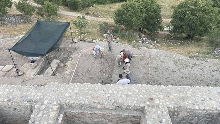 Karabük'teki antik kentte kazı çalışmaları sürüyor