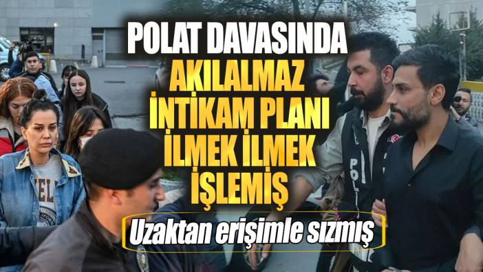 Polat davasında akılalmaz intikam planı ilmek ilmek işlemiş. Uzaktan erişimle sızmış