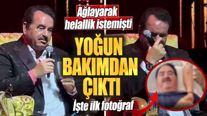 Ağlayarak helallik istemişti. İbrahim Tatlıses yoğun bakımdan çıktı! İşte ilk fotoğraf