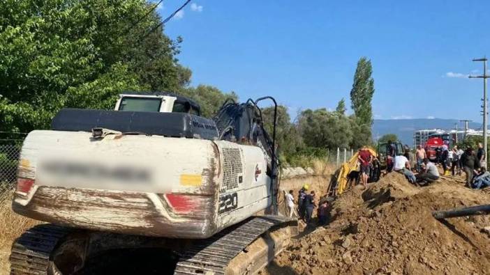 Aydın'da kazı çalışmasında göçük. 3 kişi hayatını kaybetti