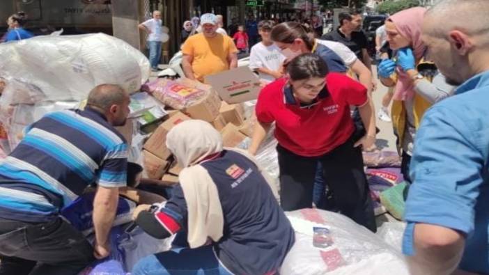 İnegöl'de işçi paletle taşıdığı gıda ürünleri altında kaldı